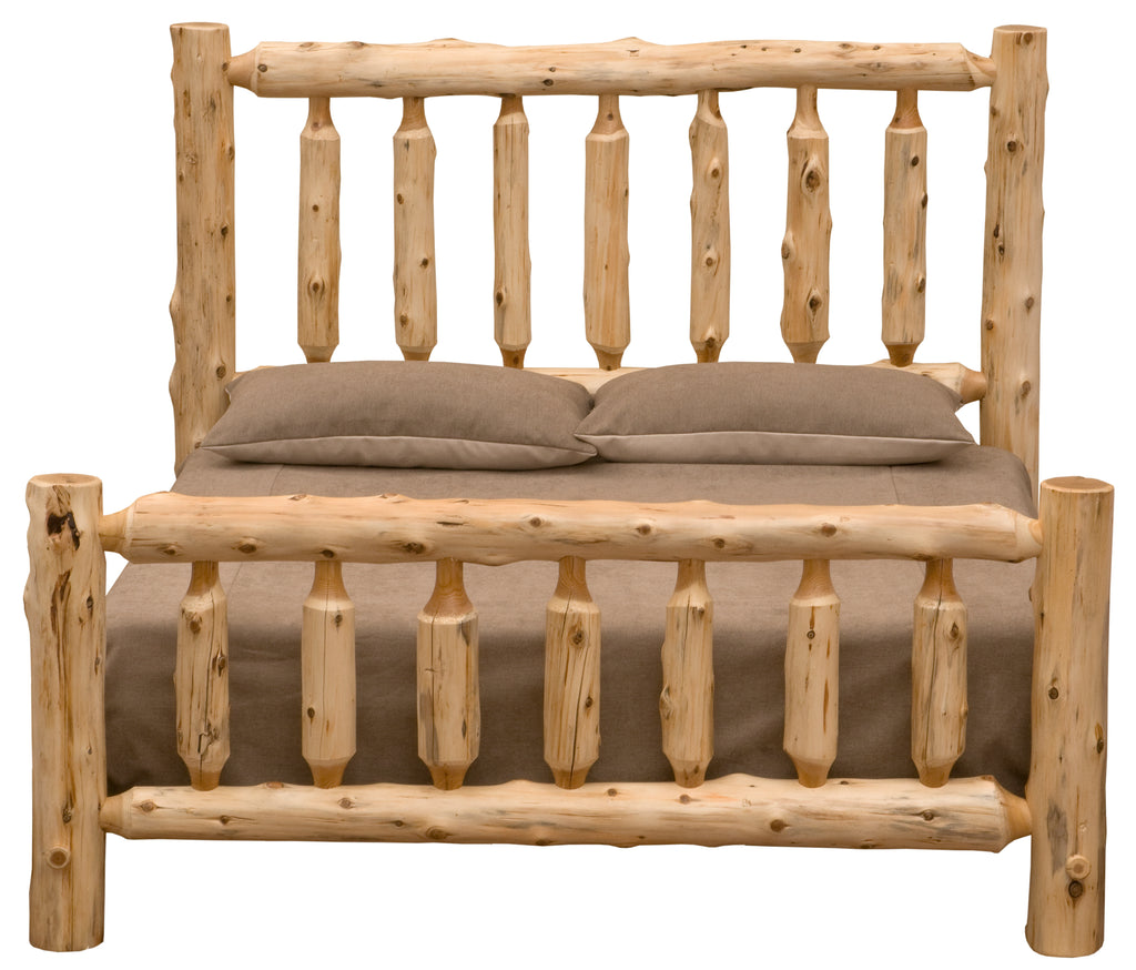 Cedar Log Traditional Bed - Retreat Home Furniture