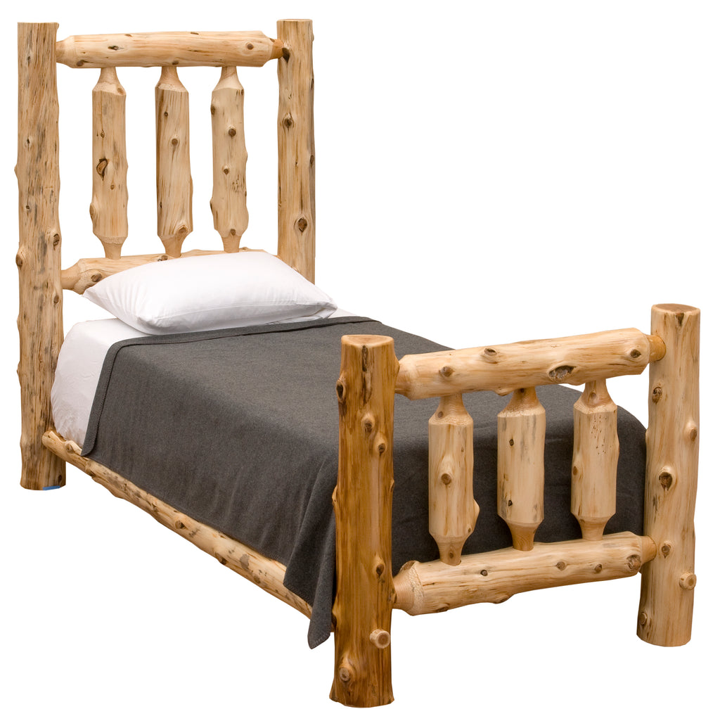 Cedar Log Traditional Bed - Retreat Home Furniture