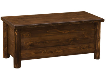 Headwaters Log Blanket Chest - Retreat Home Furniture