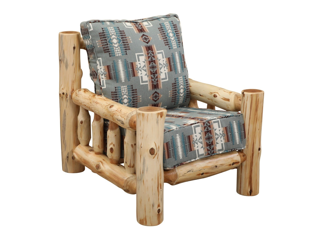 Cedar Log Lounge Chair - Retreat Home Furniture