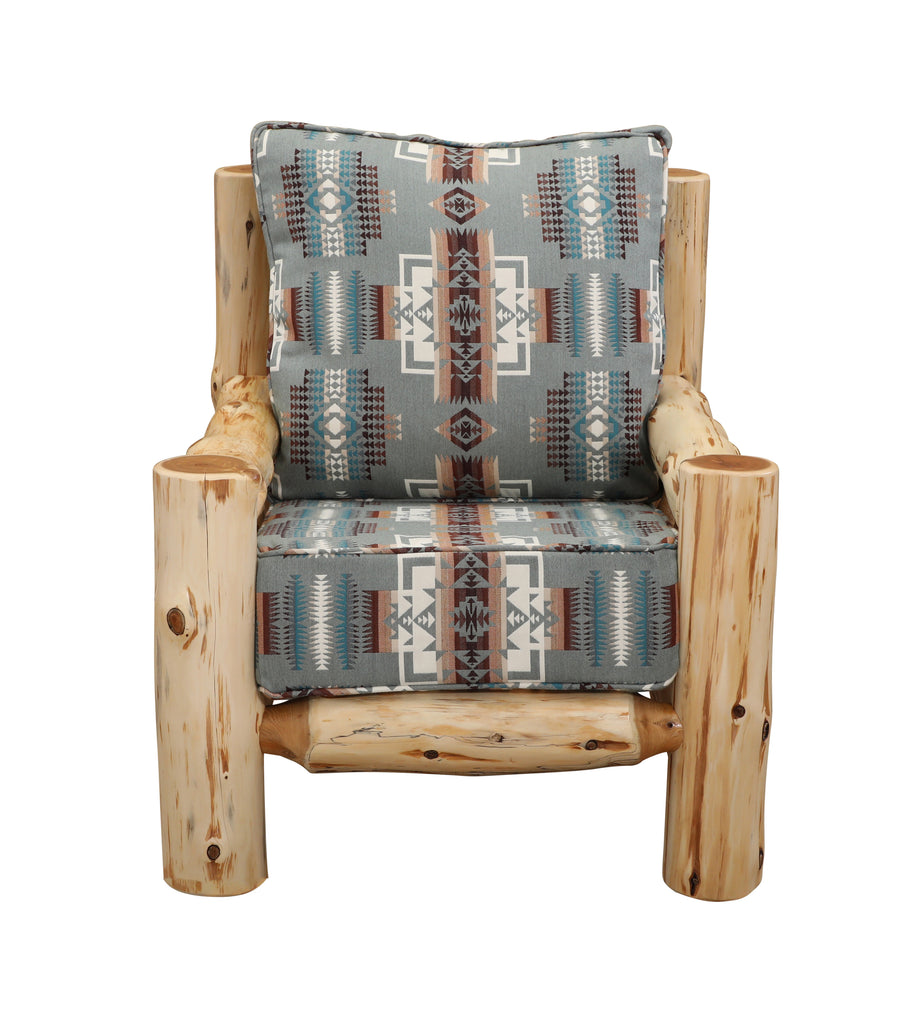 Cedar Log Lounge Chair - Retreat Home Furniture