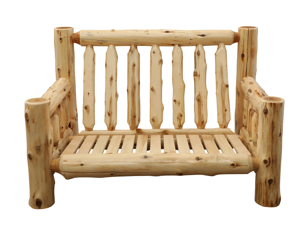 Cedar Log Loveseat - Retreat Home Furniture