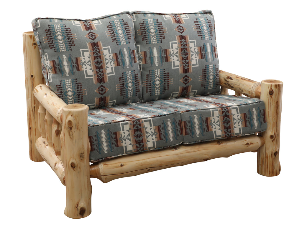 Cedar Log Loveseat - Retreat Home Furniture