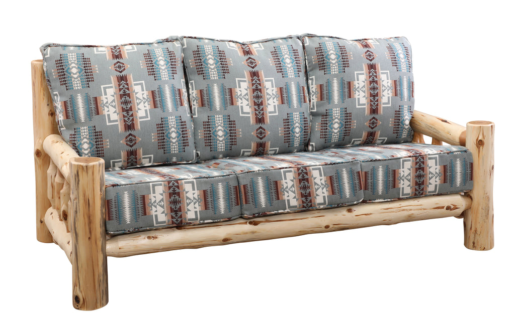 Cedar Log Sofa - Retreat Home Furniture