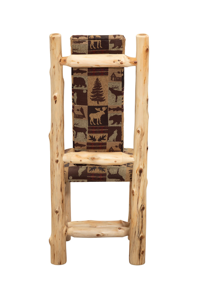 Cedar Upholstered High-back Side Chair - Retreat Home Furniture