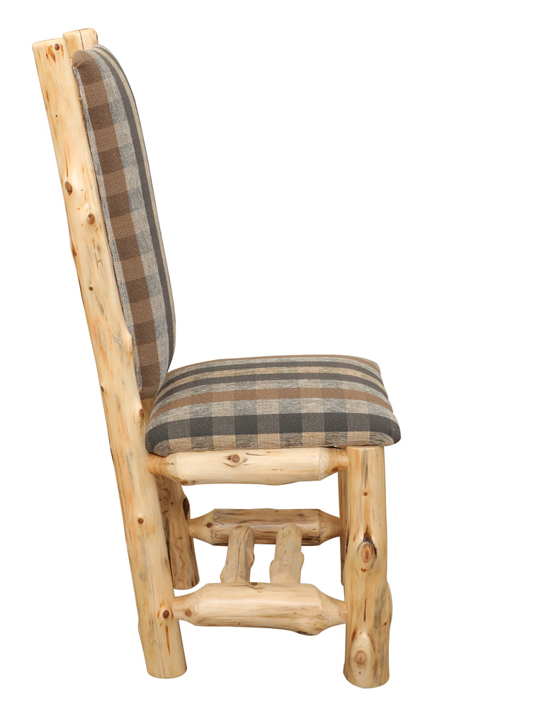 Cedar Upholstered High-back Side Chair - Retreat Home Furniture