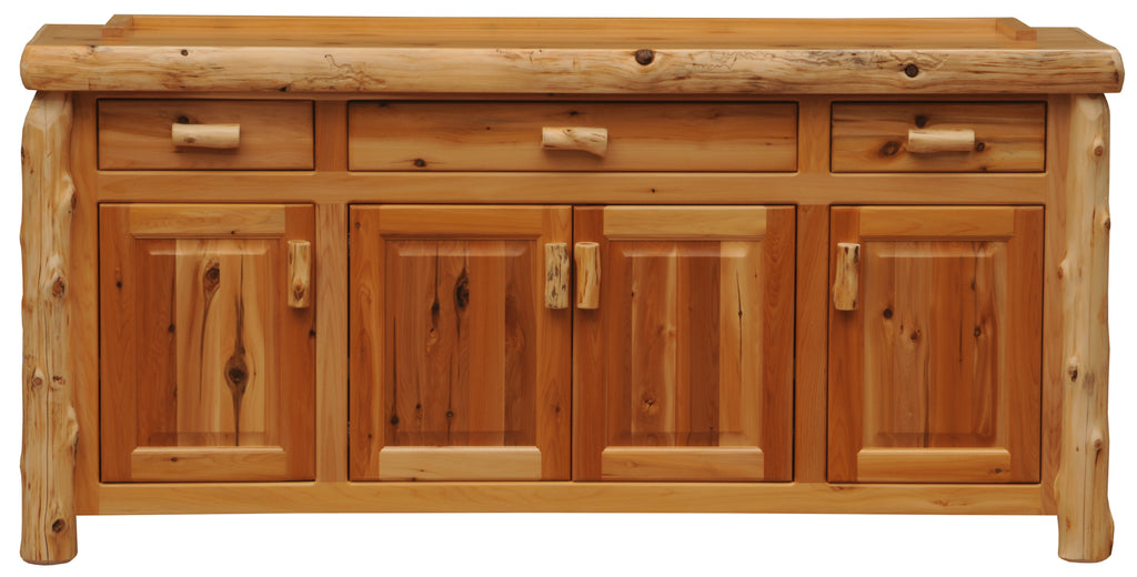 Cedar Log 75-inch Buffet - Retreat Home Furniture