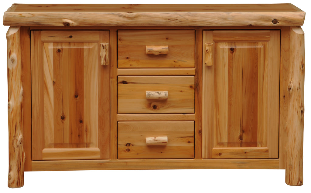 Cedar Log Sideboard - Retreat Home Furniture