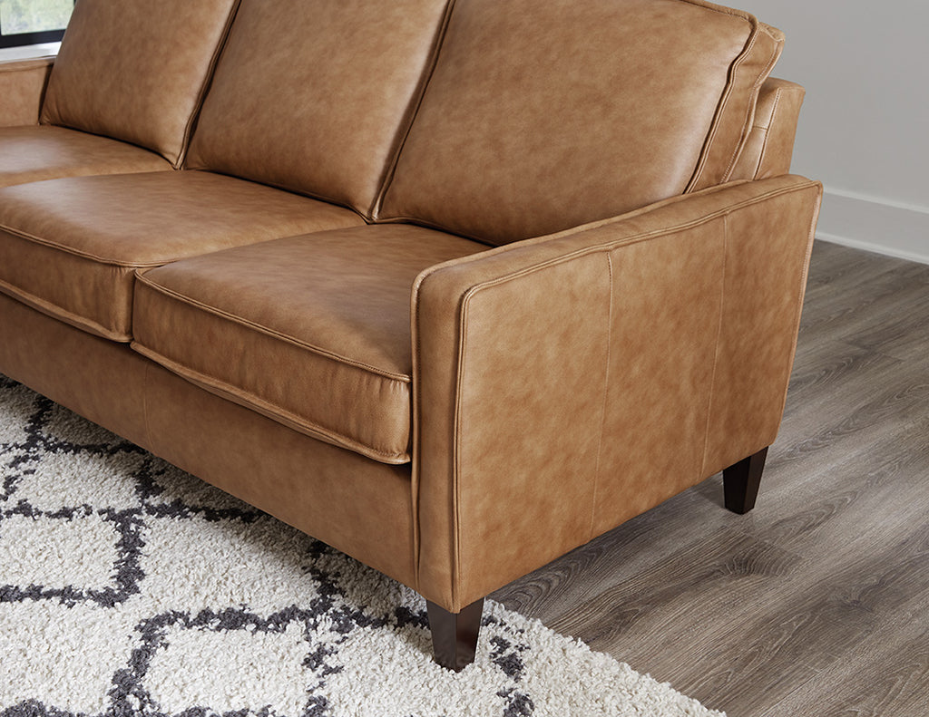 Bailey Leather Loveseat - Retreat Home Furniture