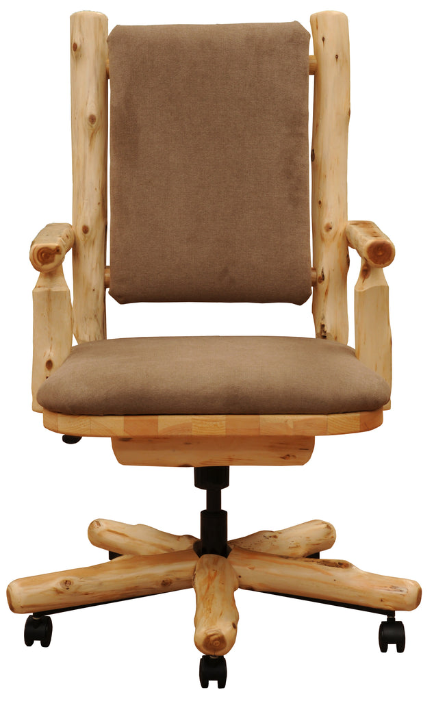 Cedar Upholstered Executive Chair - Retreat Home Furniture