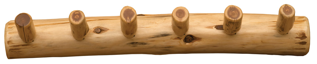 Cedar Log Wall Coat Rack - Retreat Home Furniture