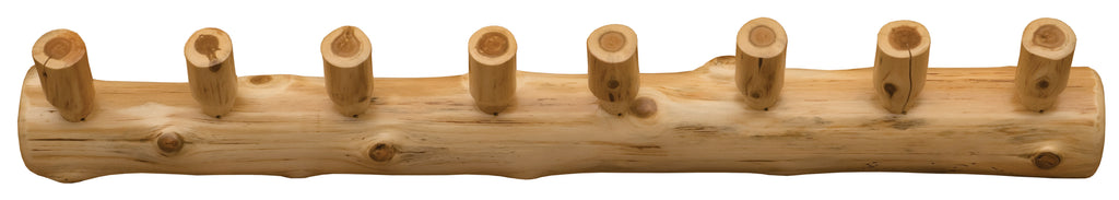 Cedar Log Wall Coat Rack - Retreat Home Furniture