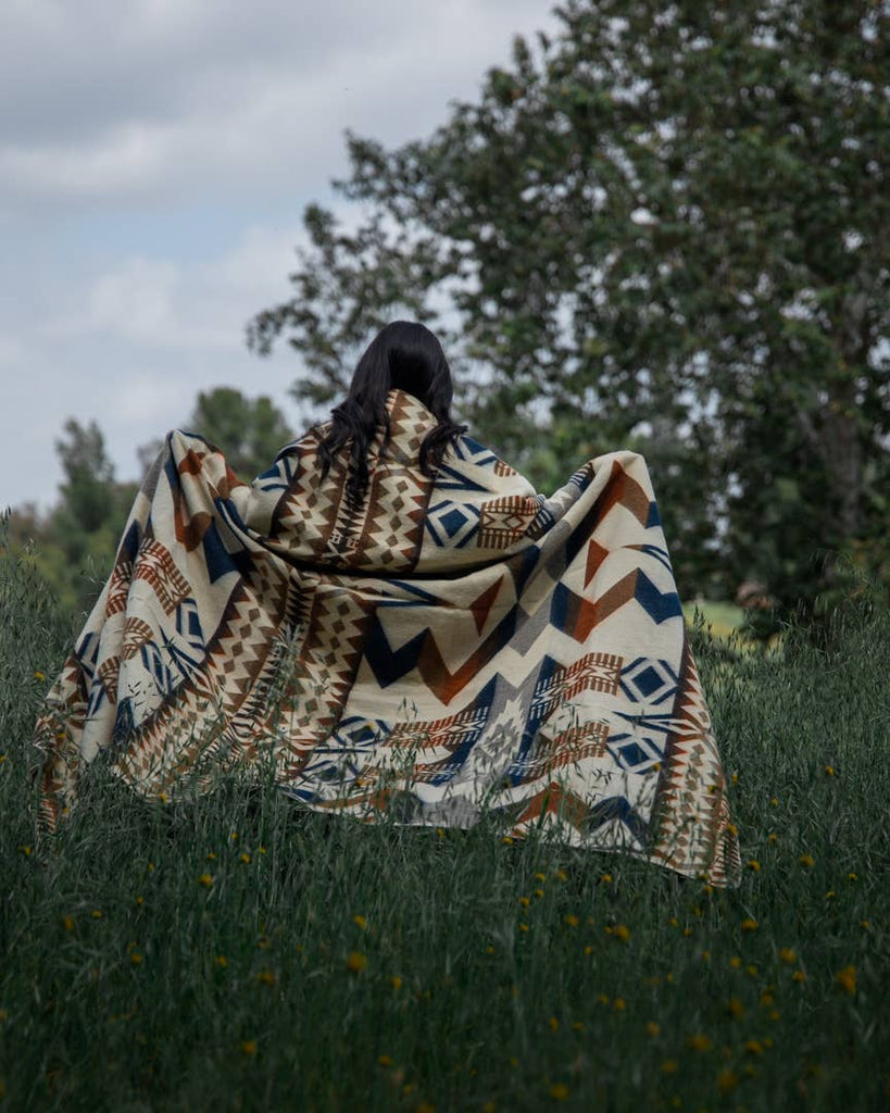 Awa Throw Blanket - Earth - Retreat Home Furniture