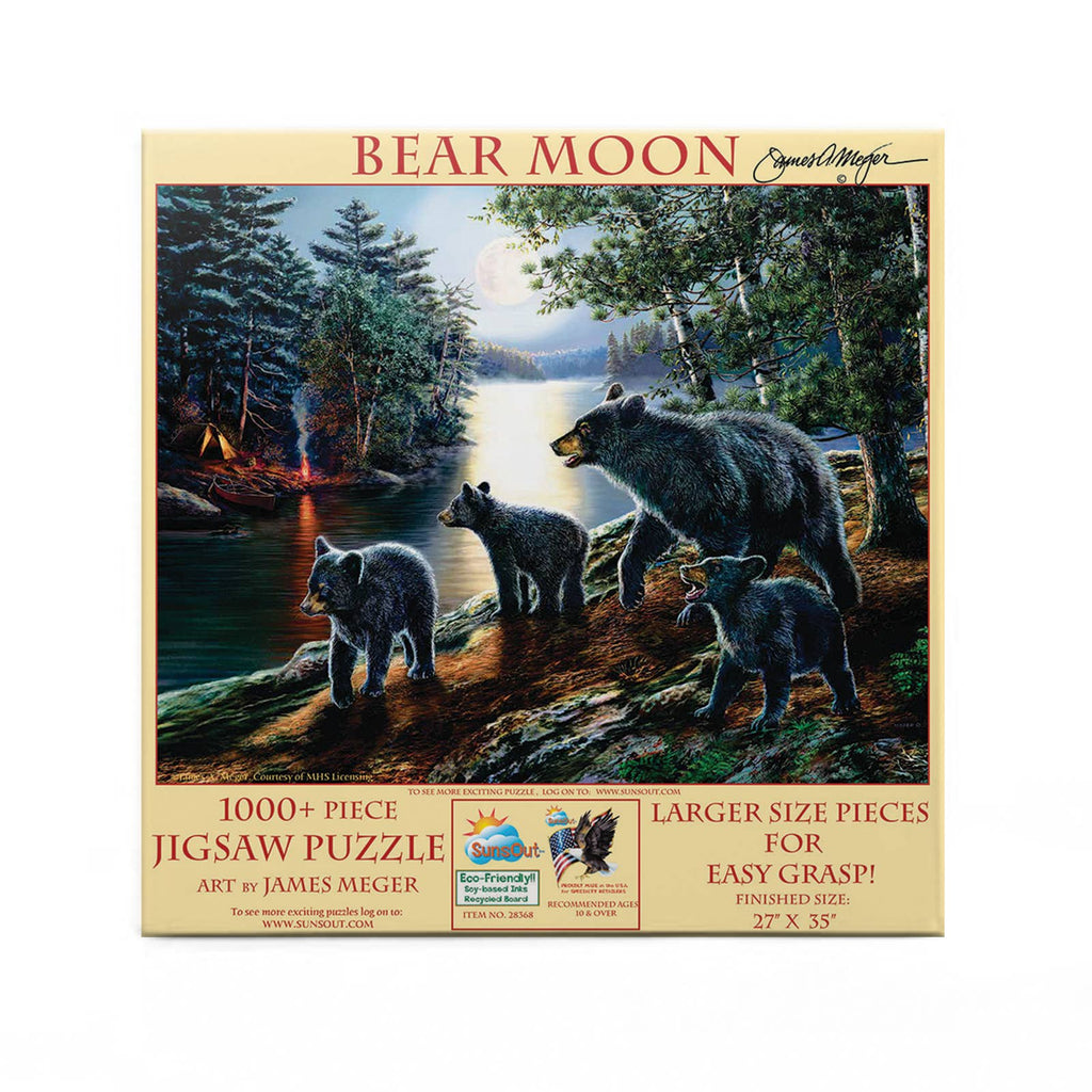 Bear Moon Puzzle - Retreat Home Furniture