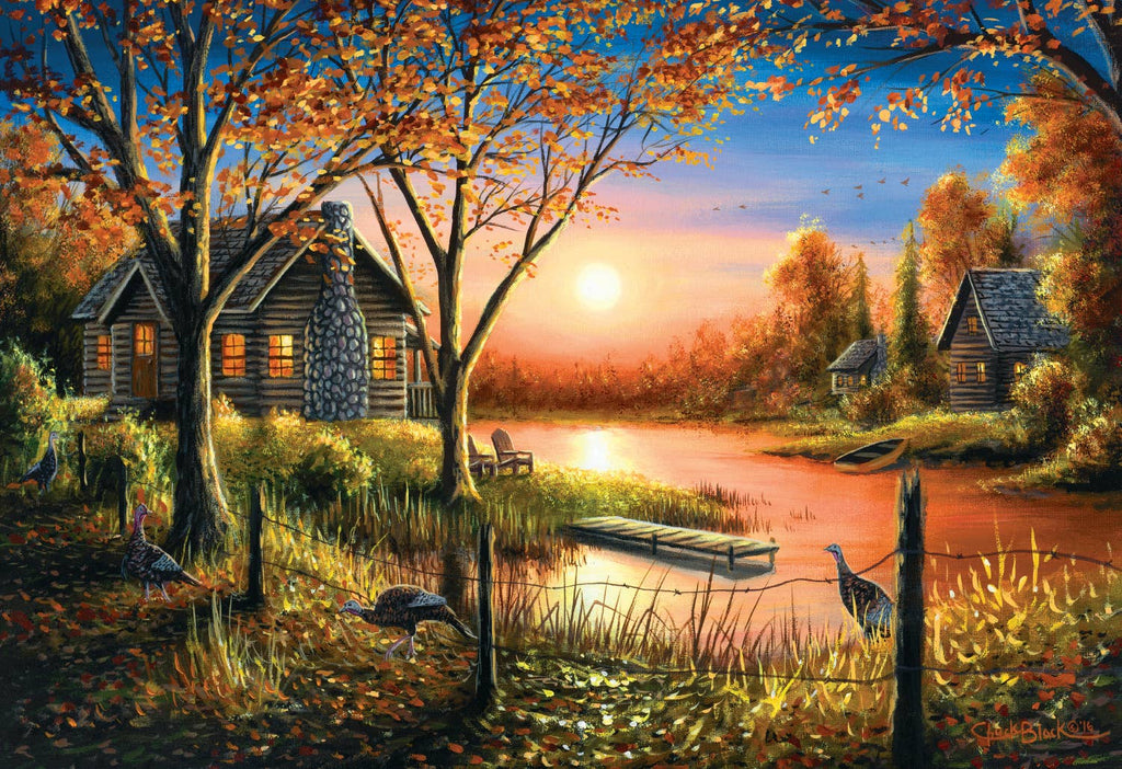 Glorious Sunset 550 pc Puzzle - Retreat Home Furniture