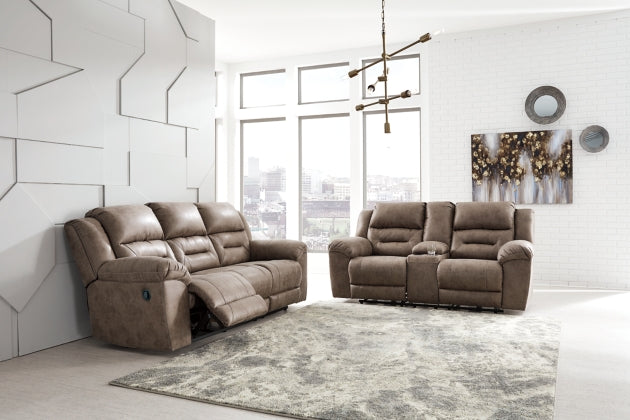 Stoneland Reclining Sofa - Retreat Home Furniture