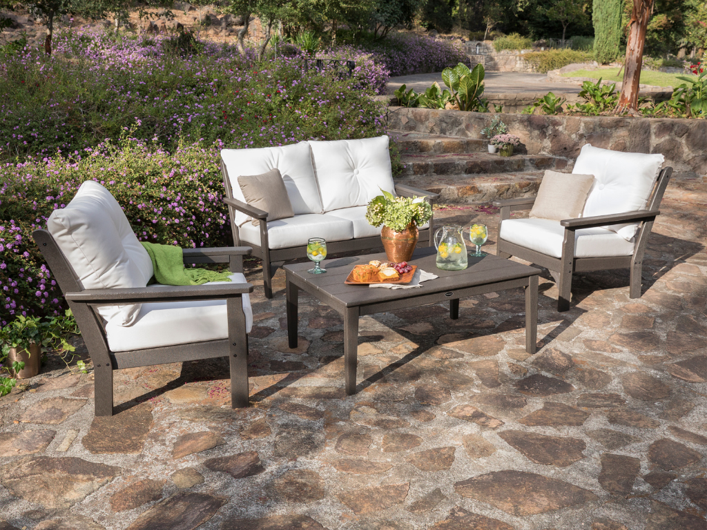 Vineyard 4-Piece Deep Seating Set - Retreat Home Furniture