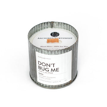 Don't Bug Me (Citronella) Wood Wick Rustic Farmhouse Candle - Retreat Home Furniture