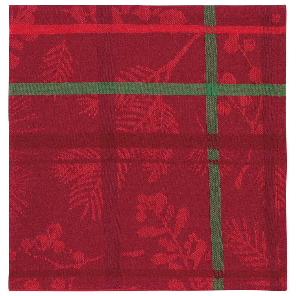 Winterberry Jacquard Christmas Napkins Set of 4 - Retreat Home Furniture