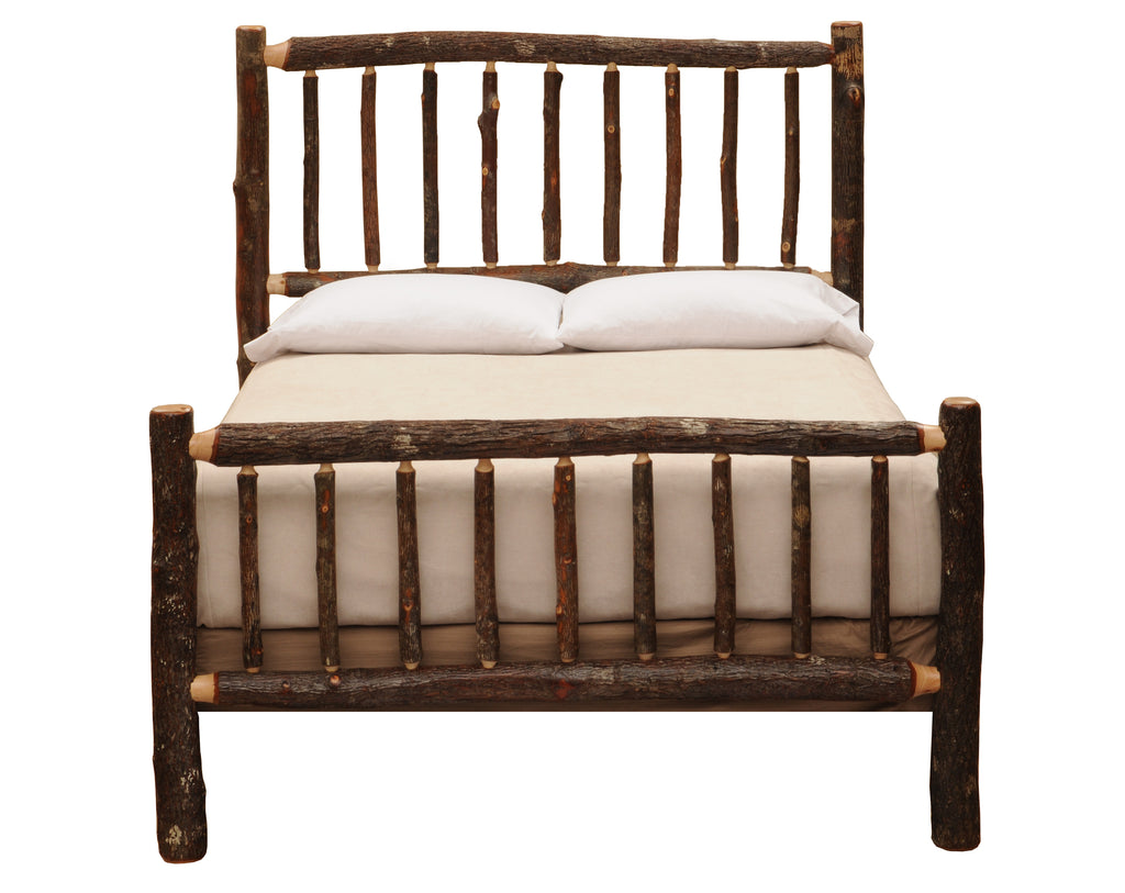 Hickory Log Traditional Bed - Retreat Home Furniture