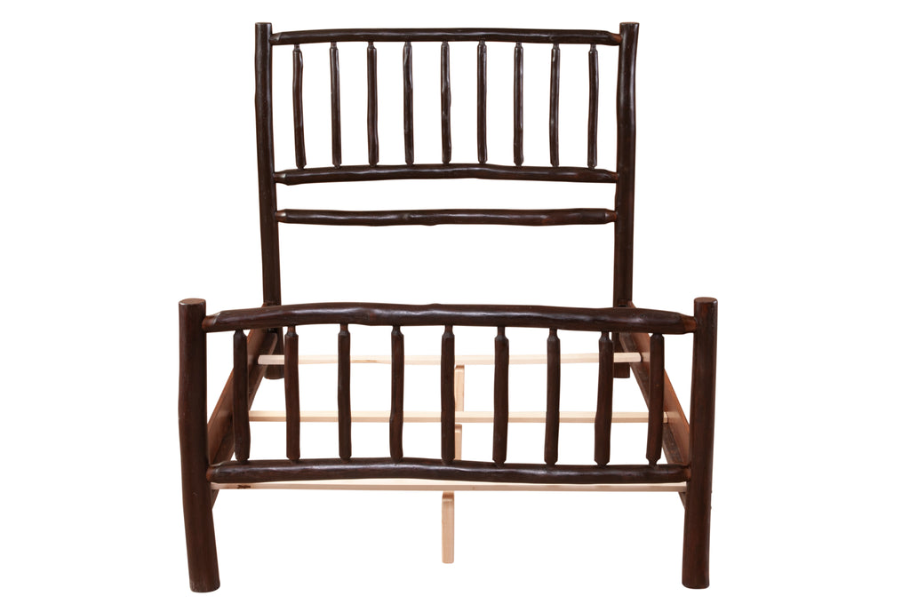 Hickory Log Traditional Bed - Retreat Home Furniture