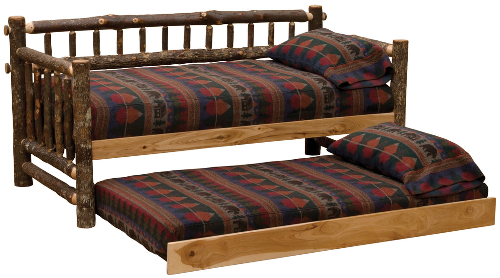 Hickory Log Daybed - Retreat Home Furniture