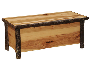 Hickory Log Blanket Chest - Retreat Home Furniture