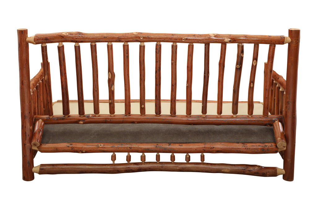 Hickory Log Sofa - Retreat Home Furniture