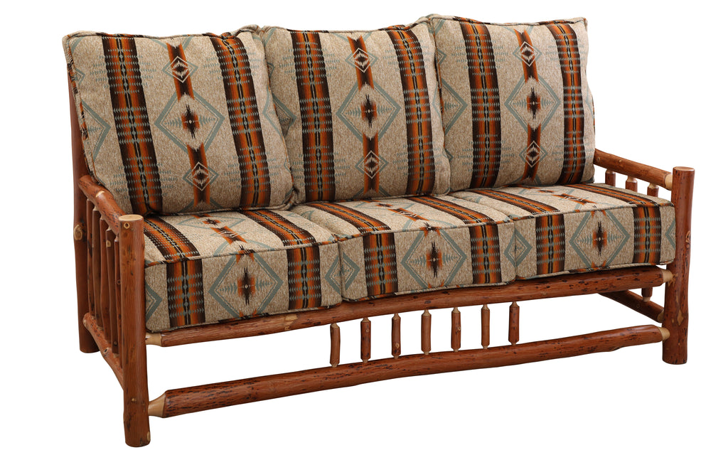 Hickory Log Sofa - Retreat Home Furniture