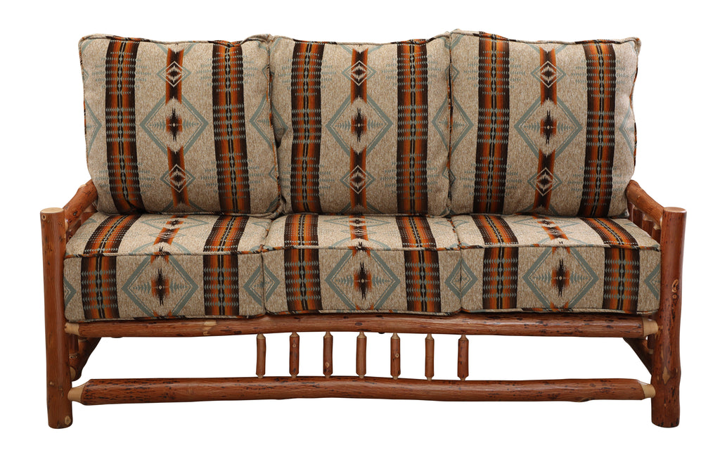 Hickory Log Sofa - Retreat Home Furniture