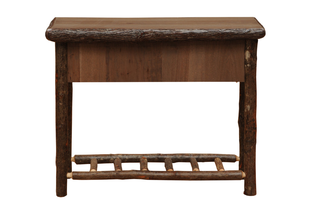 Hickory Log Two Drawer Sofa Table - Retreat Home Furniture