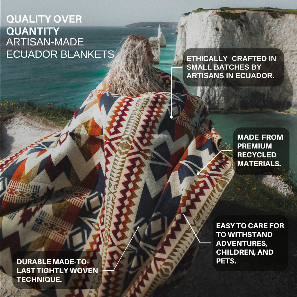 Awa Throw Blanket - Earth - Retreat Home Furniture