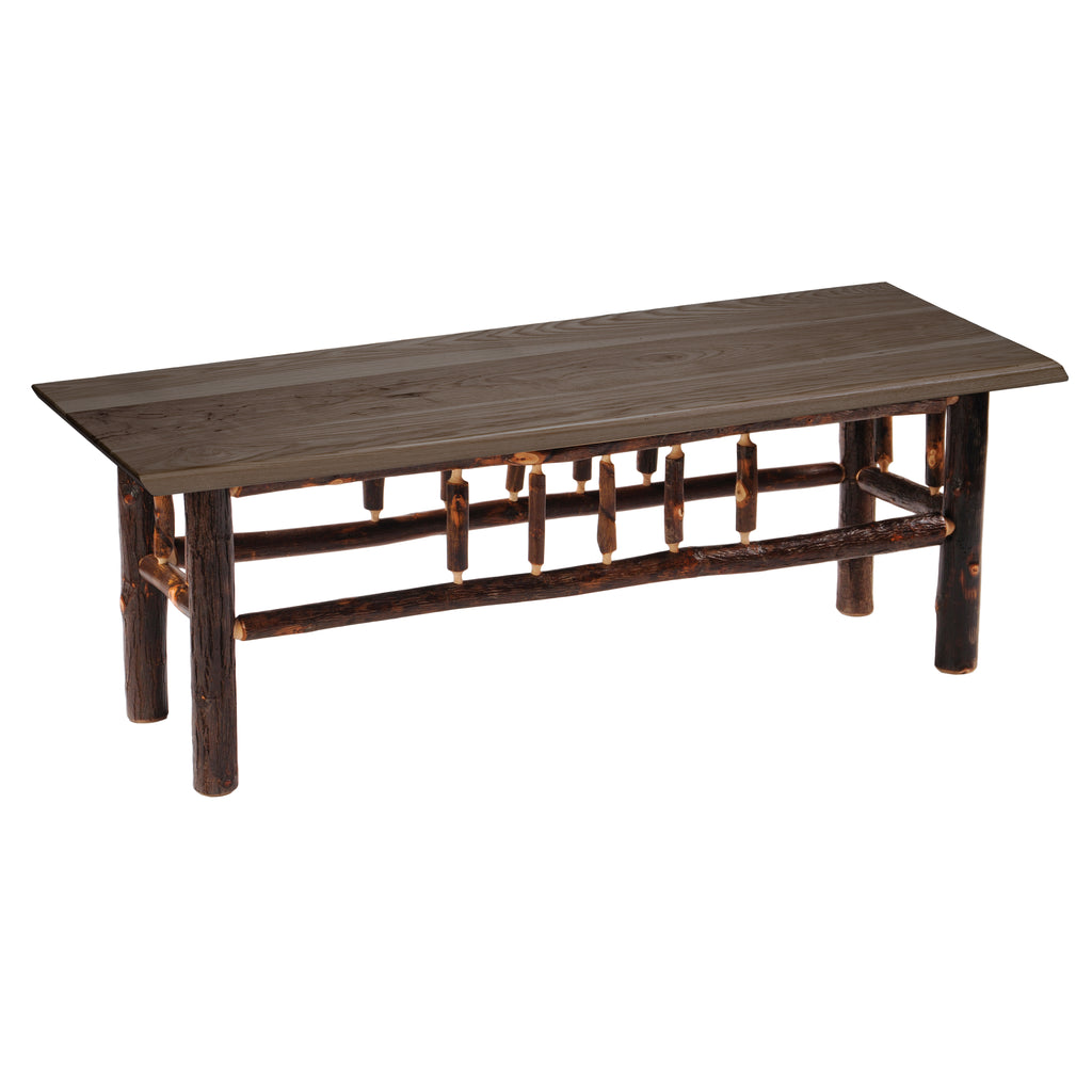 Hickory Log Bench - Retreat Home Furniture