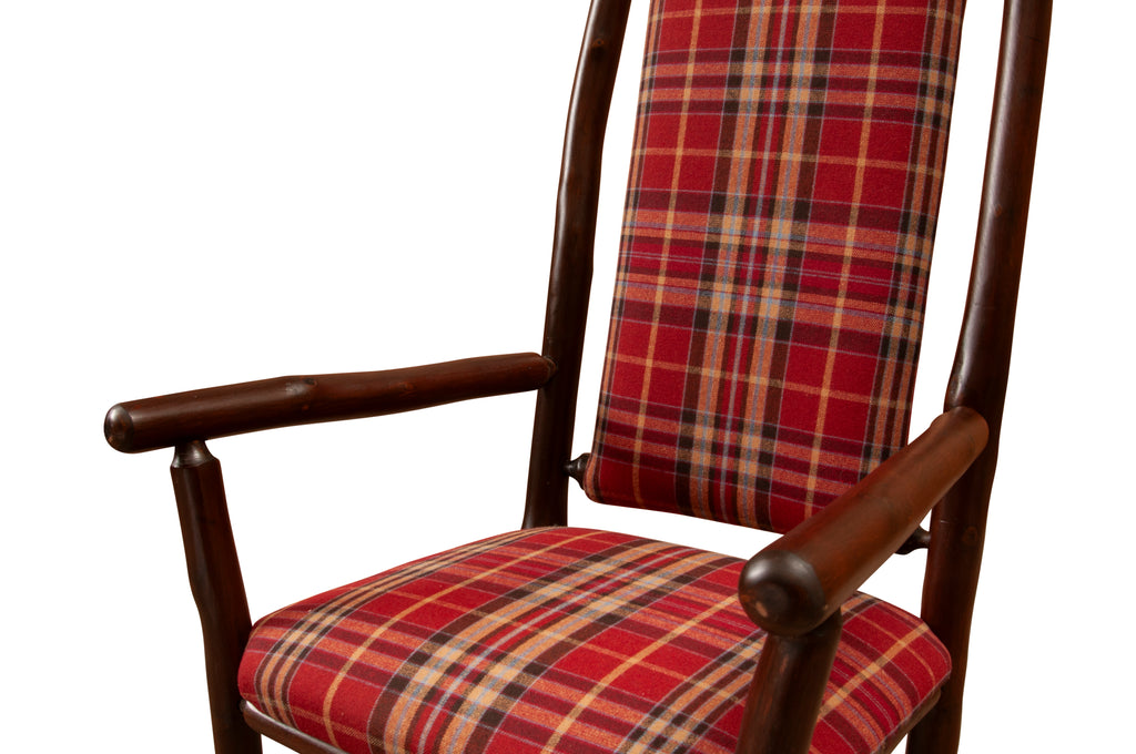 Hickory Cumberland High-back Arm Chair - Retreat Home Furniture