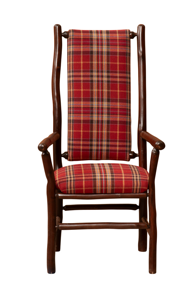 Hickory Cumberland High-back Arm Chair - Retreat Home Furniture