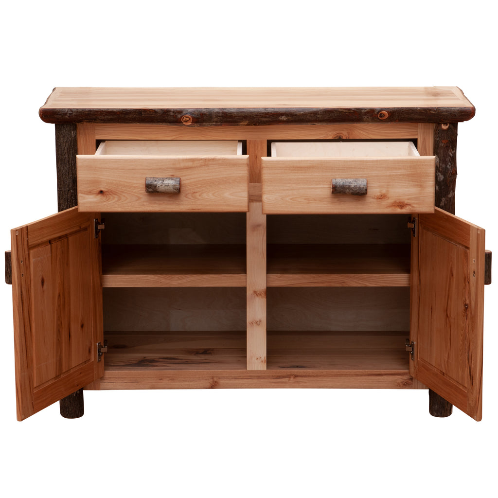 Hickory Log 48-inch Buffet - Retreat Home Furniture