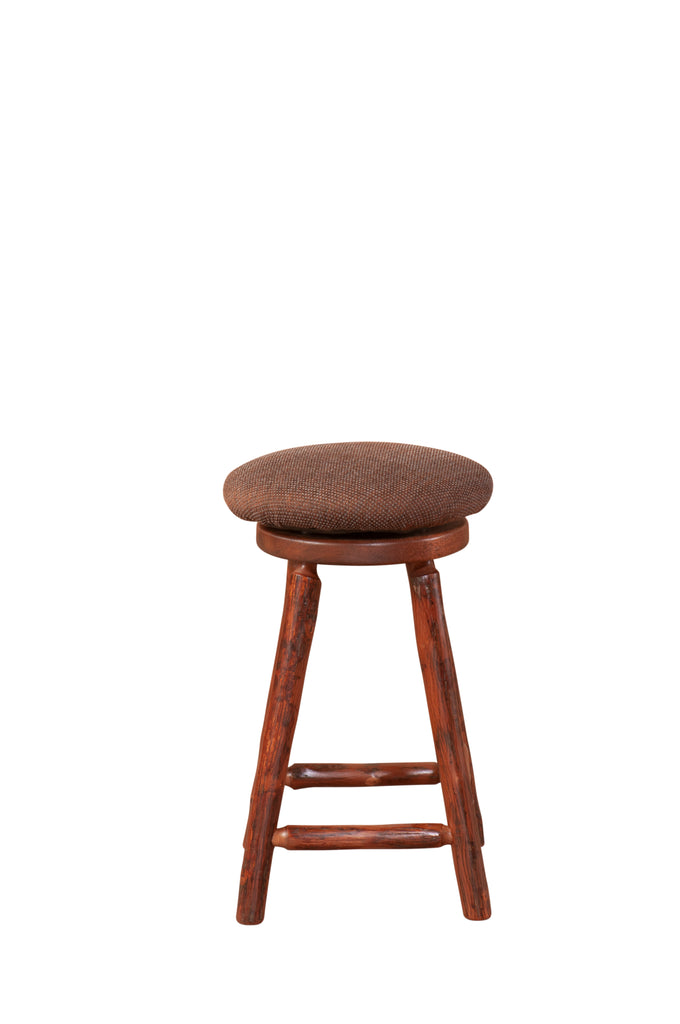 Hickory Round Swivel Counter Stool - Retreat Home Furniture