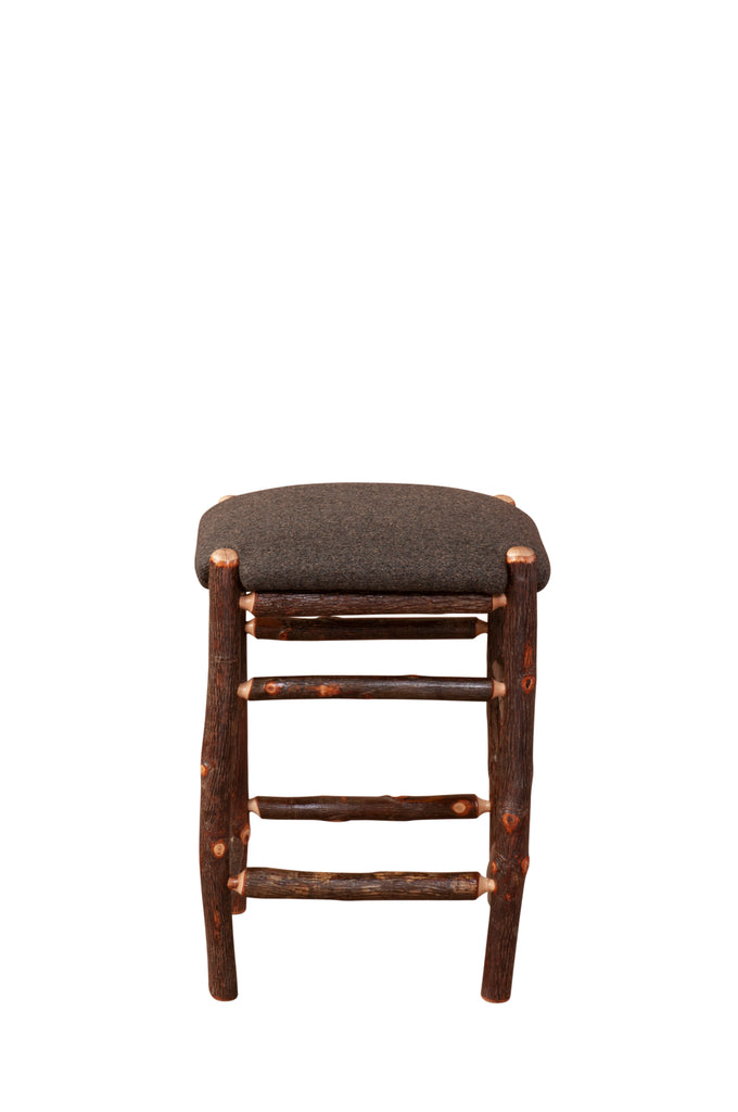 Hickory Upholstered Square Counter Stool - Retreat Home Furniture