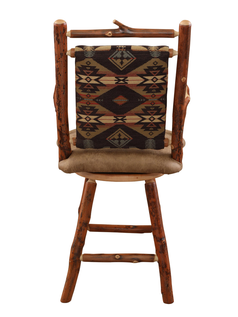 Hickory South Fork Swivel Counter Stool with Arms - Retreat Home Furniture