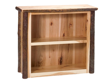 Hickory Log Small Bookshelf - Retreat Home Furniture