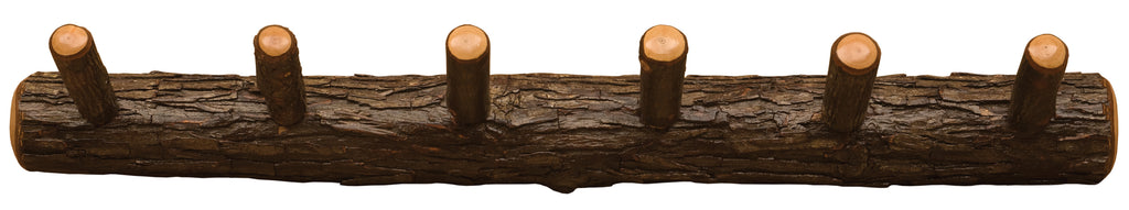 Hickory Log Wall Coat Rack - Retreat Home Furniture