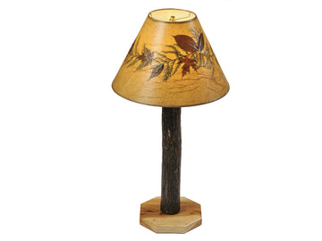 Hickory Log Buffet Lamp - without shade - Retreat Home Furniture