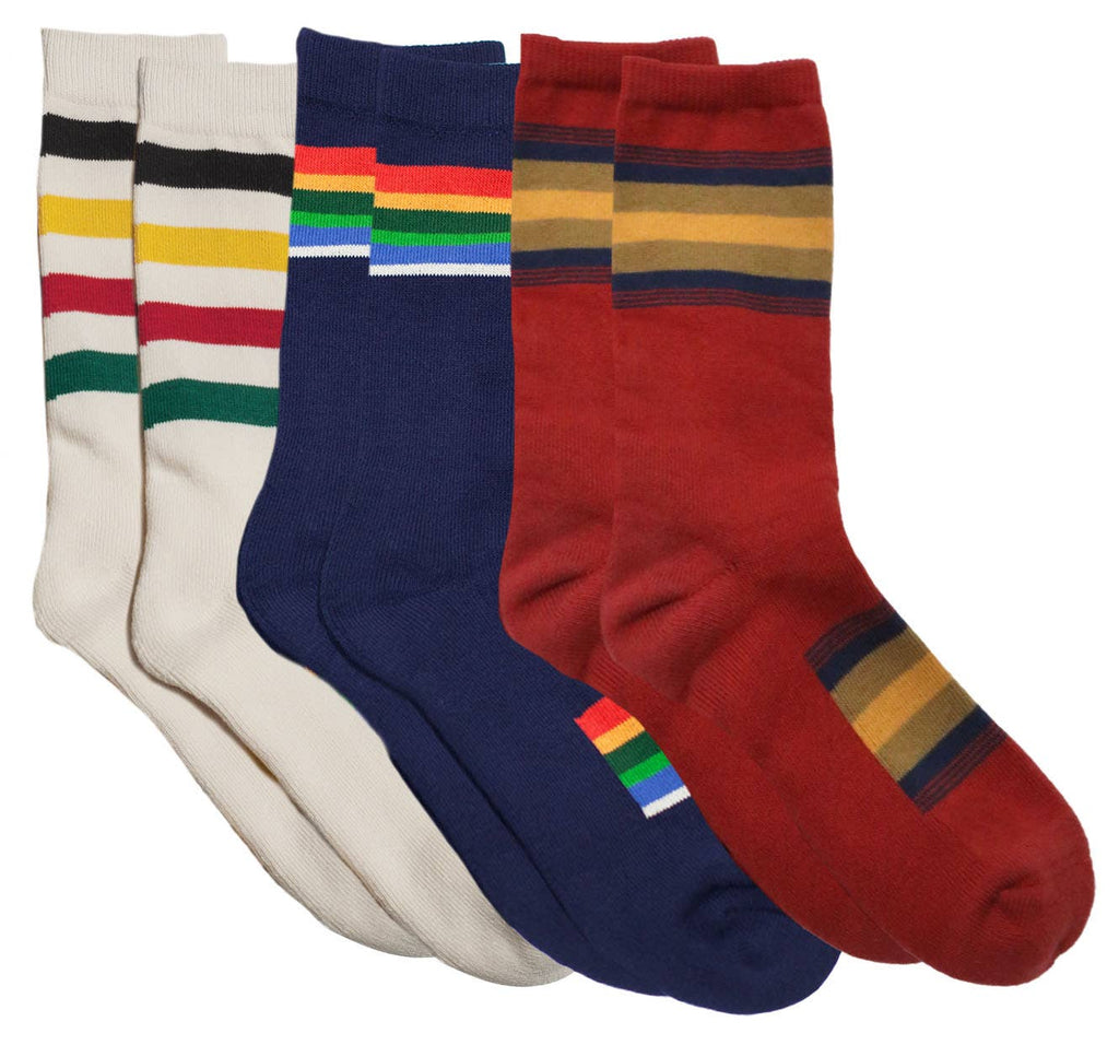 Pendleton Crew Socks 3 Pack - Retreat Home Furniture