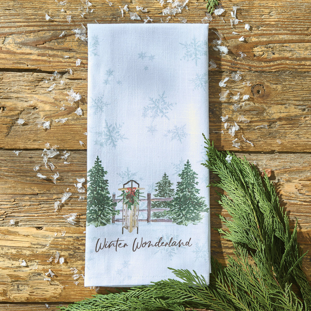 Cabin Sweet Decorative Dishtowel