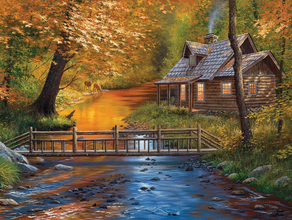 Creekside Neighbors 500 pc Puzzle - Retreat Home Furniture