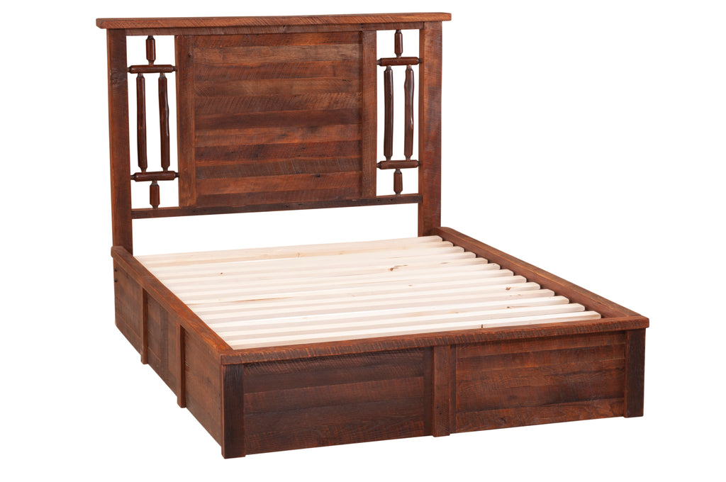 Windowpane Platform Bed - Retreat Home Furniture