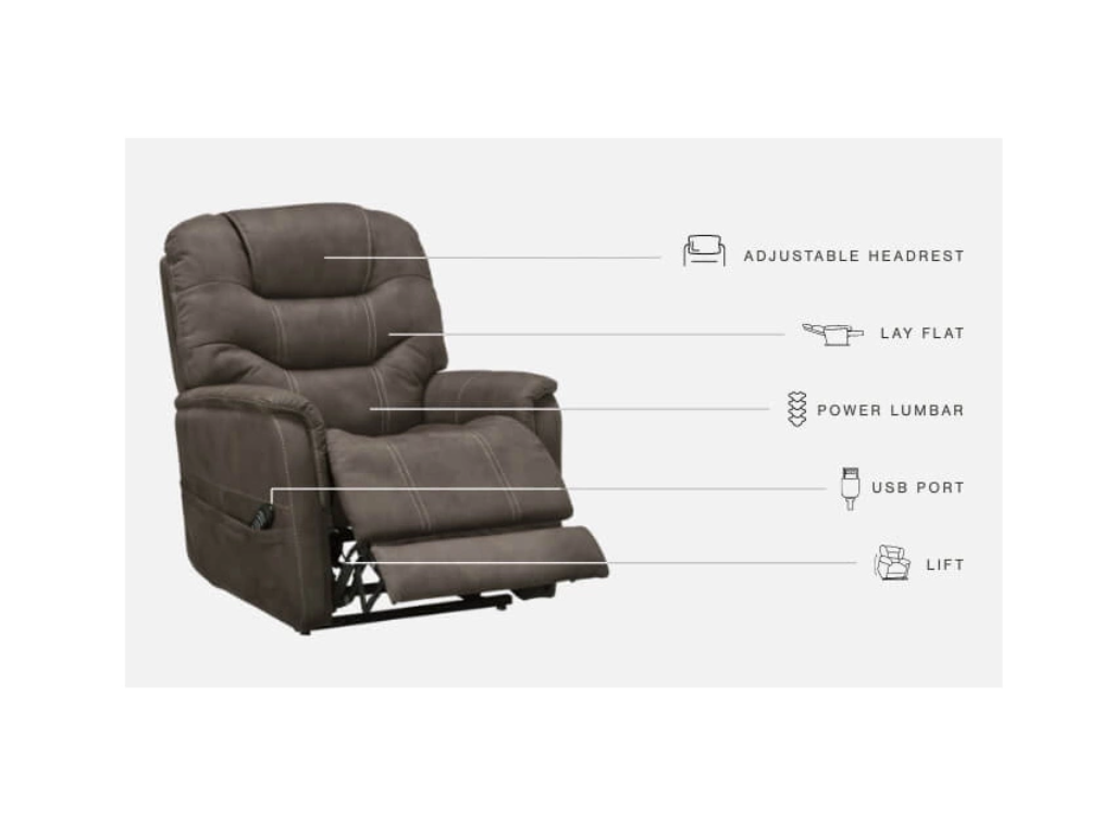 Ballister Lift Recliner - Retreat Home Furniture