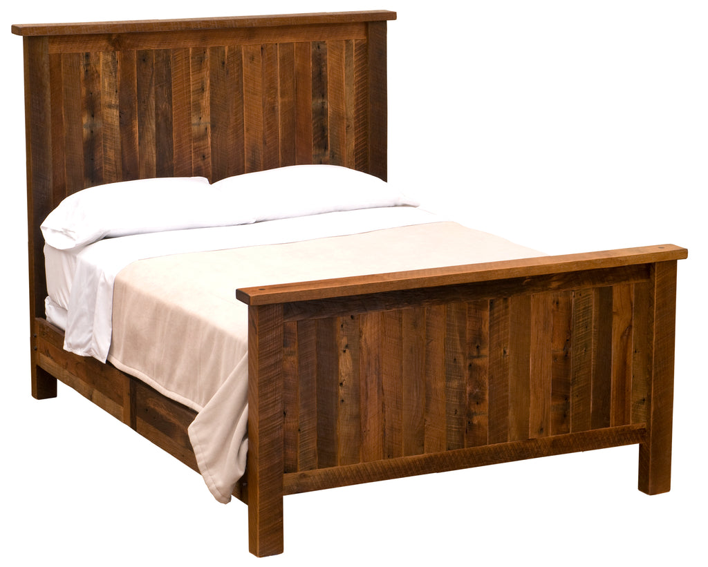 Barnwood Traditional Bed - Retreat Home Furniture