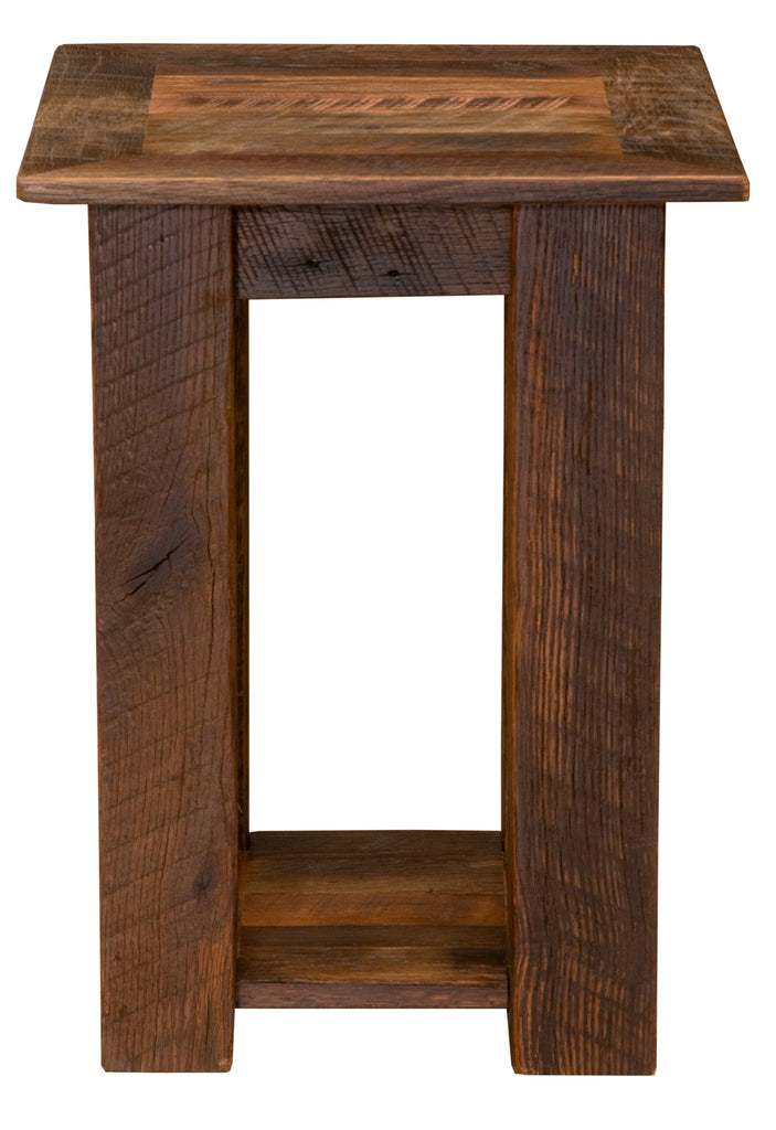 Barnwood Open Nightstand - Retreat Home Furniture