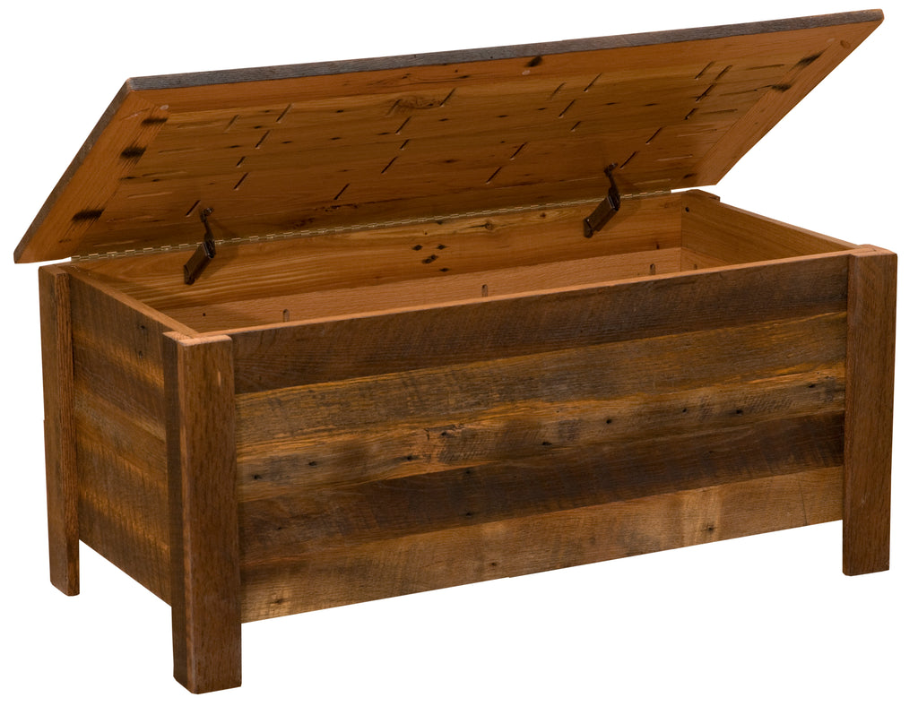 Barnwood Blanket Chest - Retreat Home Furniture